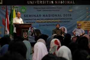 Read more about the article Seminar Administrasi Publik : Perlu Sinergi Antar Lembaga Dan Kesadaran Masyarakat Dalam Penanggulangan Bencana